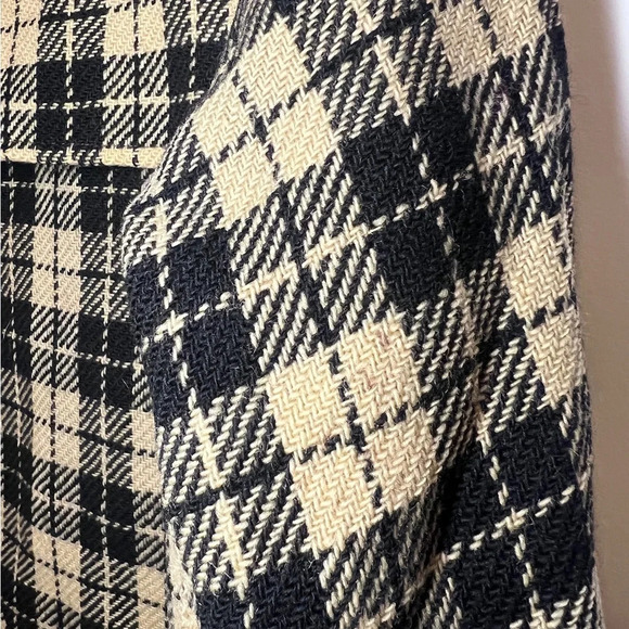 White Stag Checkered Plaid Shirt Jacket - Picture 11 of 12